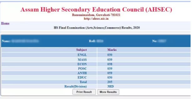 Assam HS Result 2022 (Out) Live: Resultsassam.nic.in AHSEC Class 12th ...